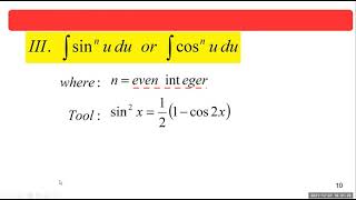 Trigonometric Integrals Lecture 24  Techniques of Integration  Integral Calculus [upl. by Quintie]