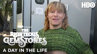 A Day in the Life with Tony Cavalero of The Righteous Gemstones  The Righteous Gemstones  HBO [upl. by Nehcterg]