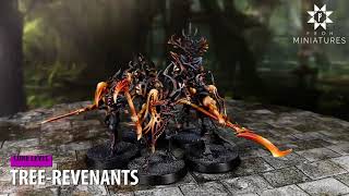 Burning Sylvaneth Painting Showcase [upl. by Aikat]