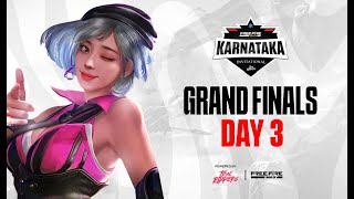 Karnataka Free Fire Invitational  Grand Finals Day 3 [upl. by Aneekahs]