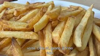 O segredo que ninguém te conta sobre as batatas fritas mais crocantes [upl. by Pascasia]