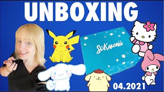 UNBOXING  Die Kirschblüten Zeit beginnt mit der SOKAWAII Box  042021 [upl. by Nosrac]