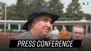 UND Football  Bubba Schweigert Fall Camp Preview  73124 [upl. by Ploss]