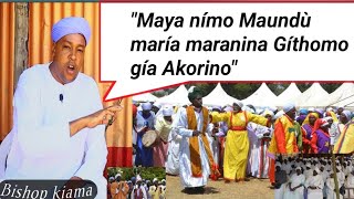 Bishop kiama Kúhithúria na kwanika maundù ma hitho ma Gíthomo kía AKORINO [upl. by Adolphus]