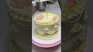 Detailed tutorial on making retro cakes tiglezcakes [upl. by Lula]