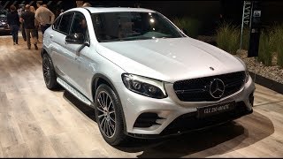 MercedesBenz GLC 250 4MATIC Coupé 2017 In detail review walkaround Interior Exterior [upl. by Bertha636]