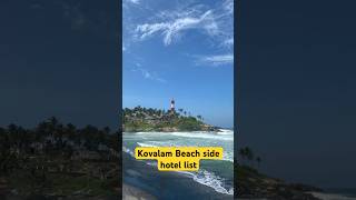 Kovalam Beach side hotel list  Kovalam Beach  Kerala Trip keralatourism kerala kovalambeach [upl. by Winola]