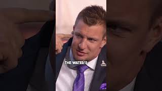 I Couldnt Hear Him 😂 gronk gronkowski foxsports [upl. by Roshelle]