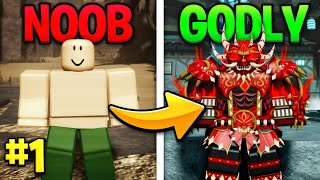 Noob To Godly 1 Dungeon Quest [upl. by Nelg381]