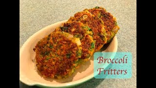 Spicy Broccoli Bites Recipe  VeganBroccoli Fritters  Broccoli Stir Fry Indian Style  Vegan Recipe [upl. by Lipfert]