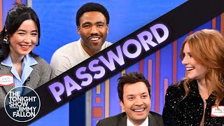 Password with Donald Glover Maya Erskine and Bryce Dallas Howard  The Tonight Show [upl. by Caro692]