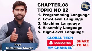 low level and high level langauge  machine language  assembly language Ramzan Anwar  global tech [upl. by Ratib]