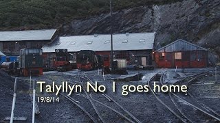 Talyllyn No 1 goes home [upl. by Rahcir282]