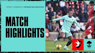 Match Highlights  Cheltenham Town 1 Latics 1 [upl. by Natascha]