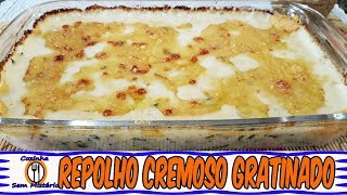 REPOLHO CREMOSO GRATINADO FÁCIL E RÁPIDO [upl. by Oeak]