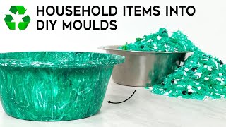 How to Make a Bowl from Recycled Plastic  Beginners HDPE Project [upl. by Eadrahs482]