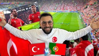 Türkei  Portugal 🇹🇷🇵🇹 HYPE VORBEI…😰 Stadionvlog [upl. by Tobey]