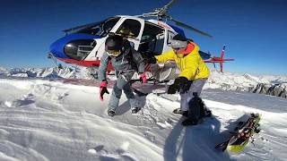 heliski cervinia [upl. by Ahsauqal]