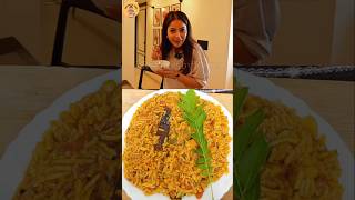 Shehnaaz Gills Viral Sambar Rice shorts shehnaazgill sambarricerecipe [upl. by Nathaniel]