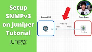 Setup SNMPv3 on Juniper and verify it WORKS with Junos Space [upl. by Dickinson]