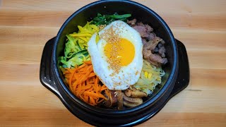 How to Make Dolsot Bibimbap 돌솥비빔밥  Korean Stone Pot Rice Bowl [upl. by Ellersick]