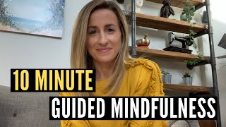 10 Minute Guided Mindfulness Meditation  Relaxation  Dr Julie Smith [upl. by Onitrof]