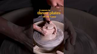 6 moves to throw plates off the hump pottery [upl. by Leviram]