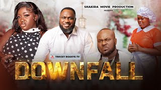 DOWNFALL FULL MOVIE Tracey Boakye Frank Badu Ntiamoah Bernice Sylvester [upl. by Leamse]