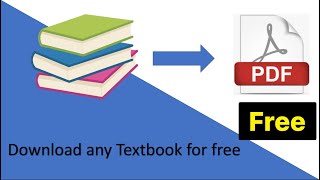 How to Download Textbook in PDF file for free [upl. by Ichabod]