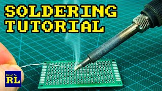 Basic Soldering Tutorial [upl. by Anelrats]