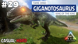 CARA MUDAH TAMING GIGANOTOSAURUS  ARK MOBILE [upl. by Elisabetta]