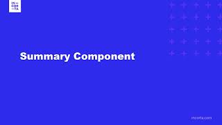 Summary Component [upl. by Parks]