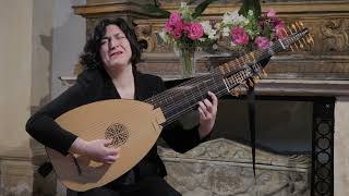 J S Bach  Suite in G minor BWV 995  Evangelina Mascardi baroque lute [upl. by Eitsym]