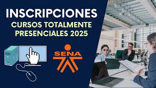 📝 Inscripciones Cursos Presenciales 8 al 15 de noviembre 2024 🌎 SENAComunica [upl. by Refanej]