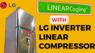 LINEAR COOLING WITH LINEAR INVERTER COMPRESSOR IN LG REFRIGERATORS [upl. by Lozano]