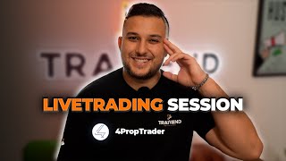 1520 Livetrading Session  4PropTrader [upl. by Abie]