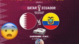 Inauguración MUNDIAL Qatar 2022 qatarworldcup2022 Qatar vs Ecuador que paliza [upl. by Toft826]