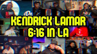 KENDRICK LAMAR  616 in LA  UNCUT REACTION MASHUP [upl. by Sapphire]