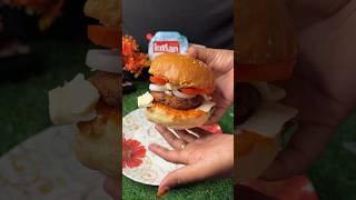 Chicken cheese Burger recipe cooking shorts food youtubeshorts [upl. by Silohcin394]