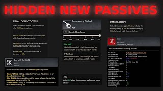 Hidden New New World Passives  Weapon Buffs amp Balancing [upl. by Leaper]