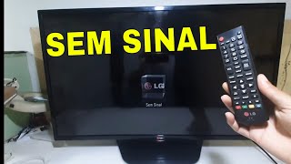 TV LG SEM SINAL [upl. by Fredrick686]