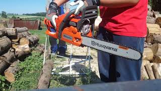 Stihl 230 amp Husqvarna 445 [upl. by Coit]