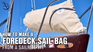 Sew Your Own Foredeck Bag  Expertly Designed Sail Bag [upl. by Petrina]