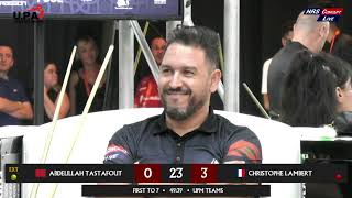 Ultimate Pool Morocco  CPP Event  Abdelilah Tastafout vs Christophe Lambert [upl. by Dickie]