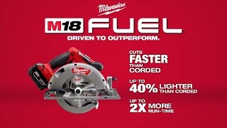 Milwaukee® M18 FUEL™ 714” Circular Saw [upl. by Niroc341]