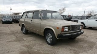 2012 LADA VAZ 2104 Start Up Engine and In Depth Tour [upl. by Snilloc]