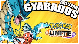 Así será GYARADOS en POKÉMON UNITE 🌊 [upl. by Nettie]