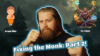 Fixing the Monk in 5e DampD Part 2  PHB Revision  Complete Way of 4 Elements ReWork [upl. by Nnazus]