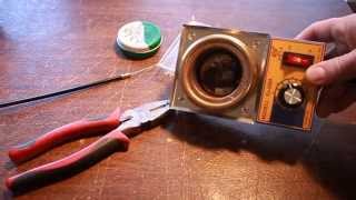 HOW TO MAKE A THROTTLE CABLE  SOLDER POT DEMONSTRATION [upl. by Yerdna]