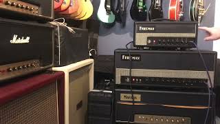 Friedman JJ100 vs Friedman JJ jr Through Marshall 1973 Cab [upl. by Dulce879]